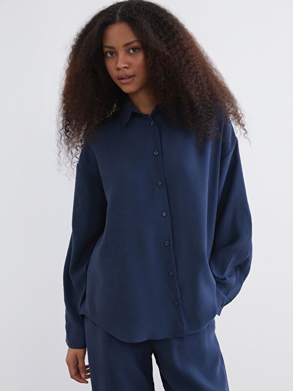 Moudda LC Waikiki - Chemise manches longues en tissu pour Femme - Tunisie 1