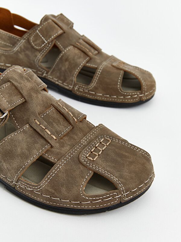 Moudda LC Waikiki - Sandales pour Homme couleur Vison - Tunisie 3