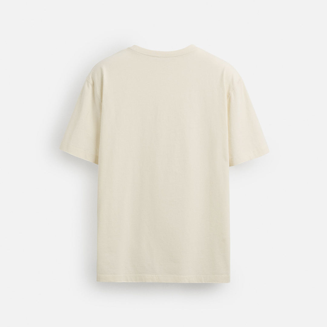 Moudda ZARA - T-Shirt - Symbole Brodé (Bordeaux Rustique) - Tunisie 2