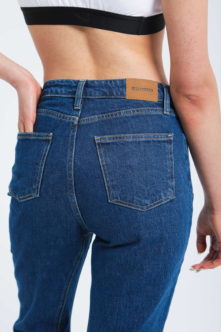 Moudda Billiorich - Jean Évasé Taille Haute Femme - 4
