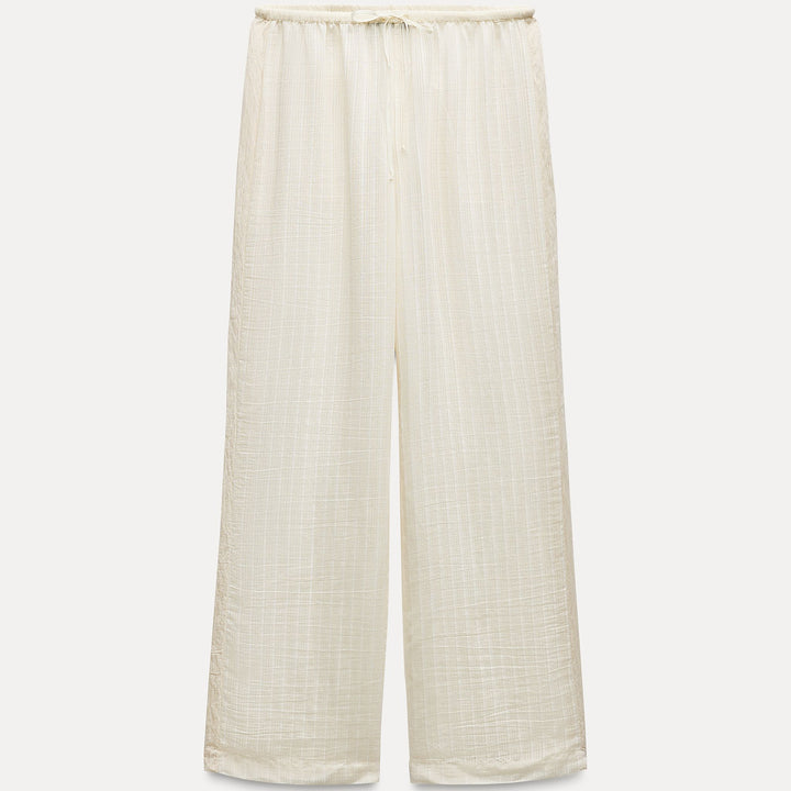 Moudda ZARA - Pantalon pyjama rayé relief - Tunisie 1