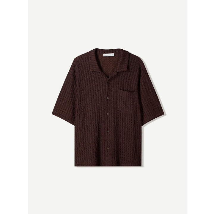 Moudda BERSHKA - Chemise Relax Rustique - Ouverte - Tunisie 5