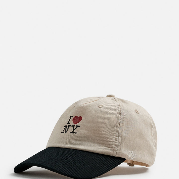 Moudda ZARA - Casquette Bicolore - Imprimé I Love NY - Tunisie 1