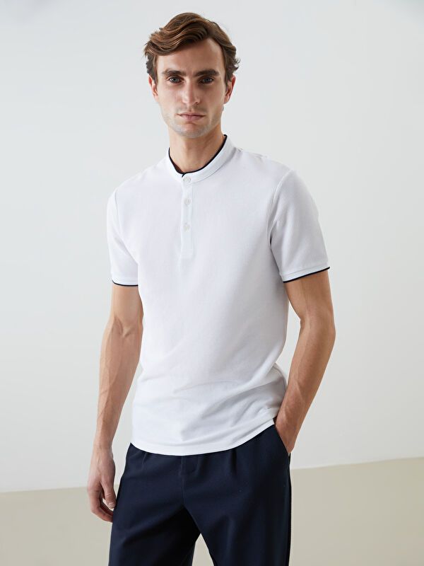 Moudda LC Waikiki - T-shirt manches courtes en jersey pour Homme - Tunisie 1