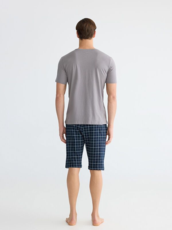 Moudda LC Waikiki - Ensemble pyjama jersey manches courtes-short pour Homme - Tunisie 4