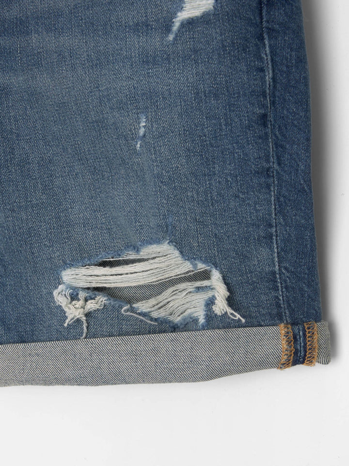 Moudda PULL & BEAR - Bermuda Denim Slim Déchiré - Tunisie 3
