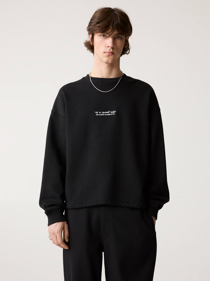 Moudda PULL & BEAR - Sweat - Urban Brodé Sweet Color - Tunisie 2