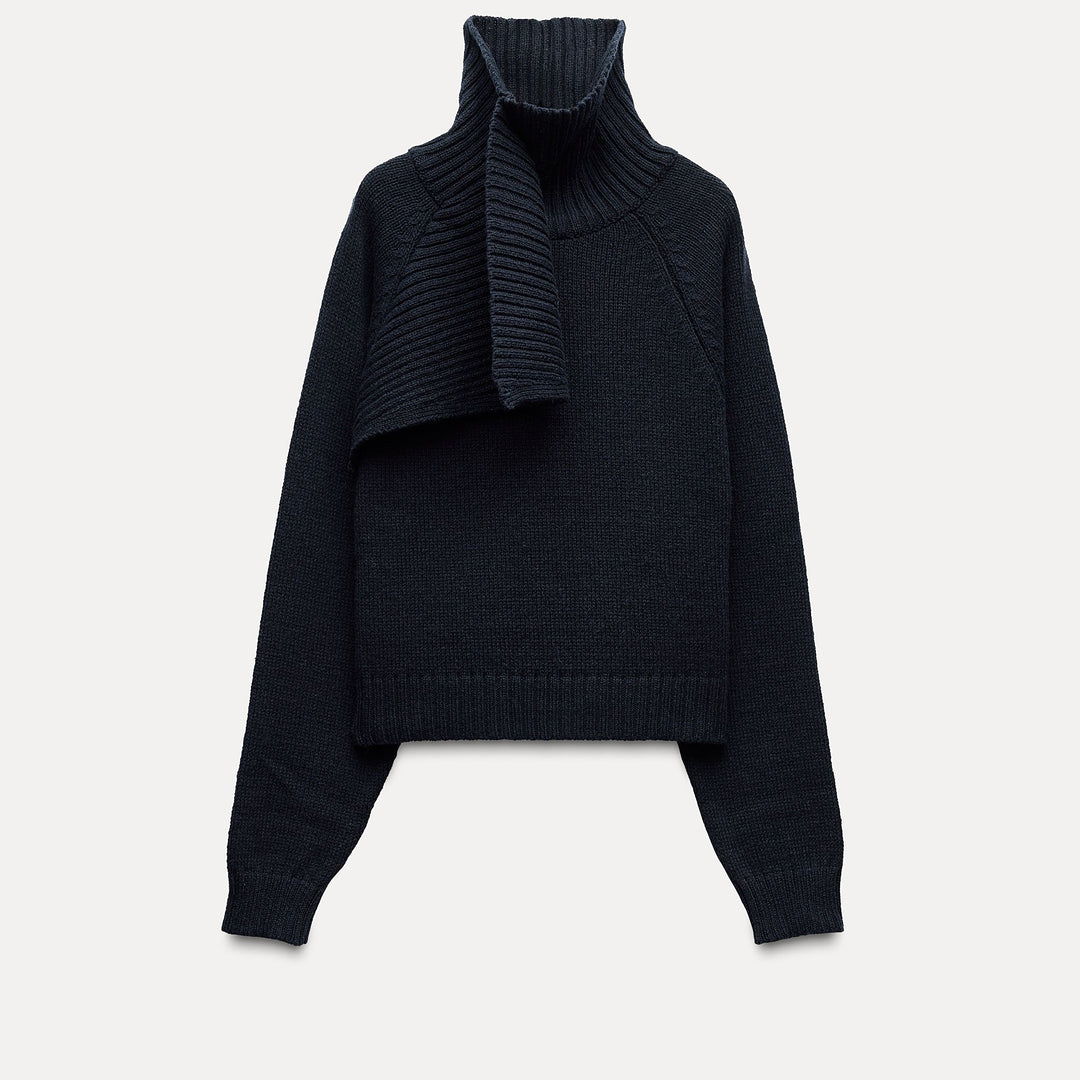 Moudda ZARA - Pull col haut intégré - Tunisie 1