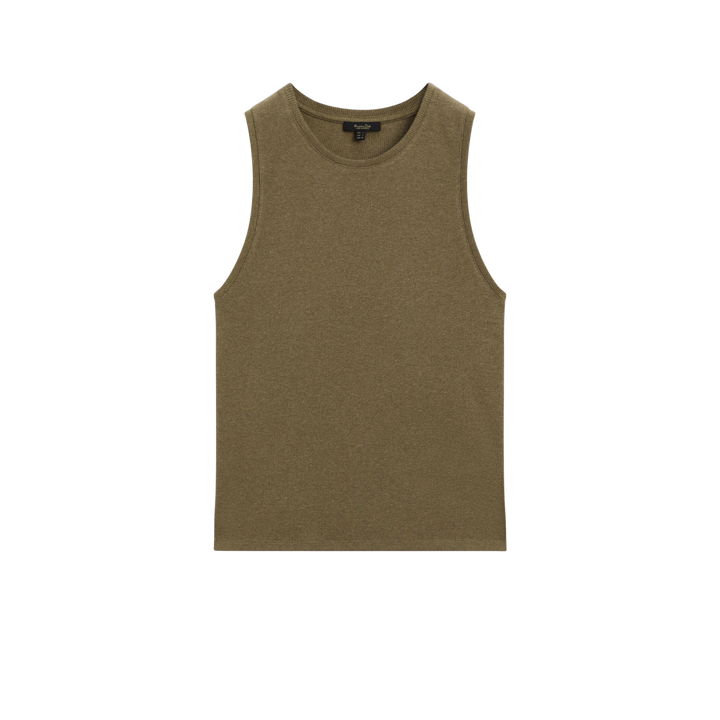 Moudda Massimo Dutti - T-shirt côtelé mélangé - Tunisie 2