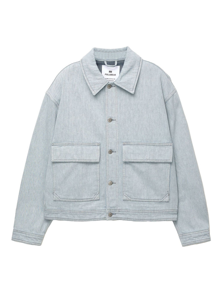 Moudda PULL & BEAR - Veste Denim - Chevron - Tunisie 1