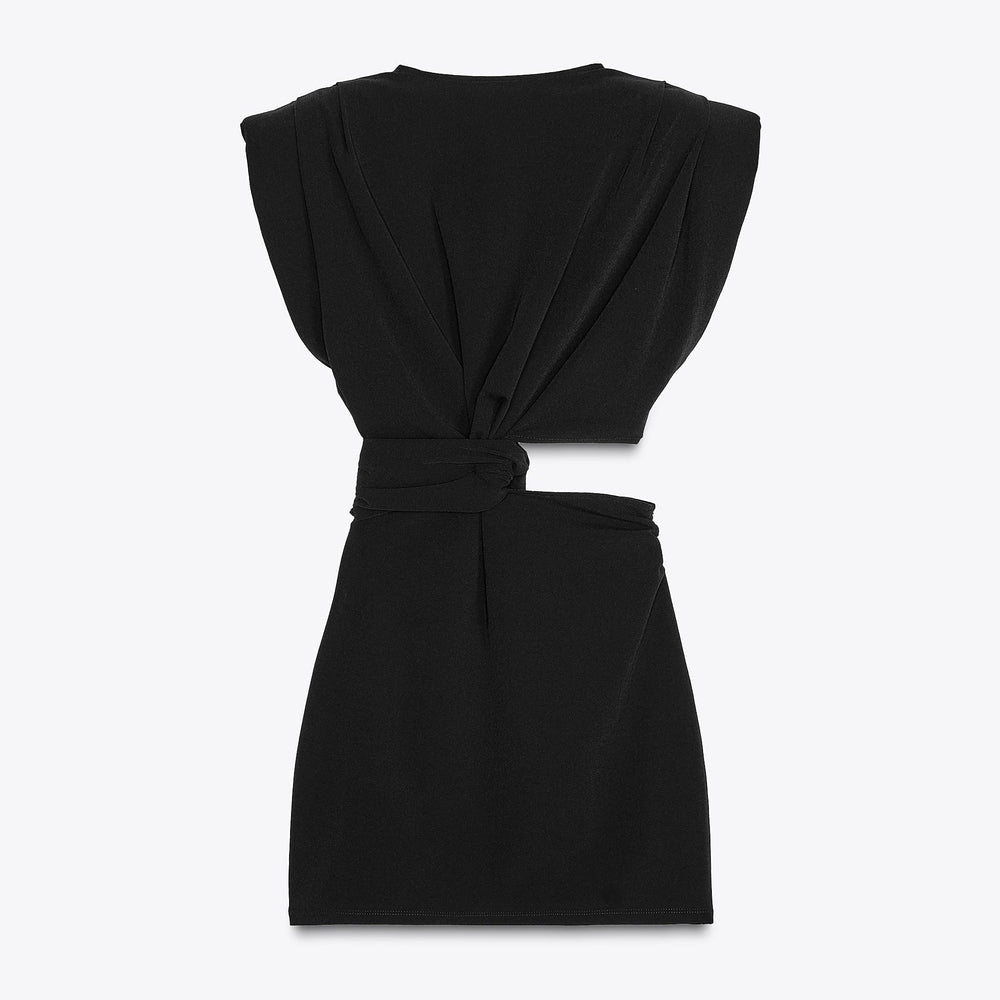 Moudda ZARA - Robe Mini - Épaules & Découpes Fluides - Tunisie 2