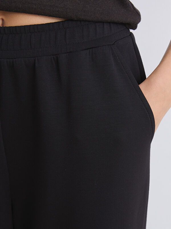 Moudda LC Waikiki - Pantalon en jersey Femme Noir - Tunisie 3