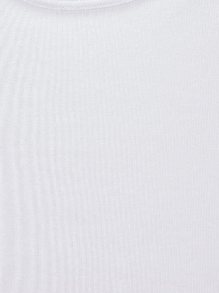 Moudda PULL & BEAR - T-Shirt Basique Crop Côtelé Encolure Ronde - Tunisie 4