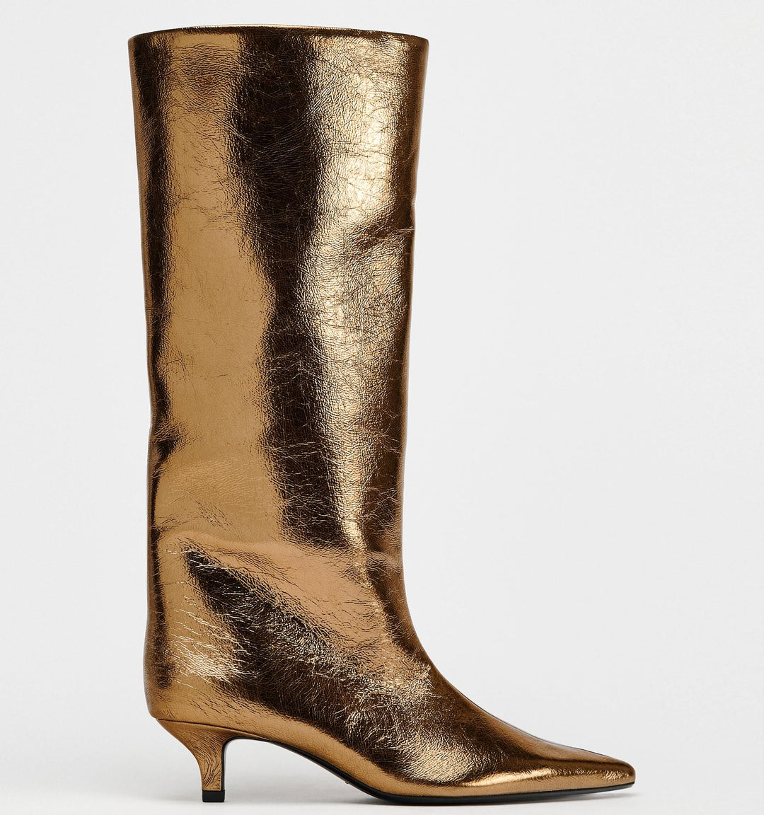 Moudda ZARA - Botte kitten métallisée - Tunisie 1