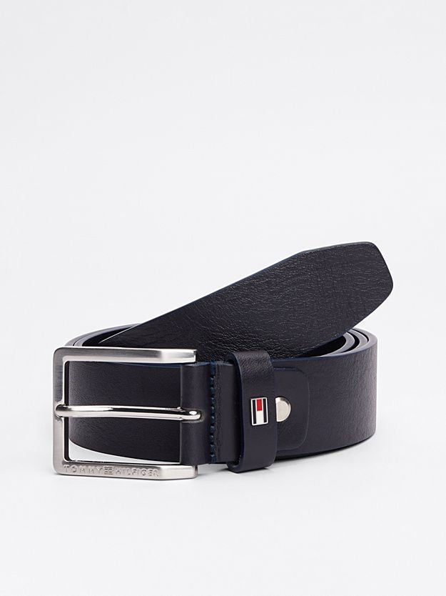 Moudda Tommy Hilfiger - Ceinture Ajustable En Cuir À Boucle Carrée  - Tunisie 1