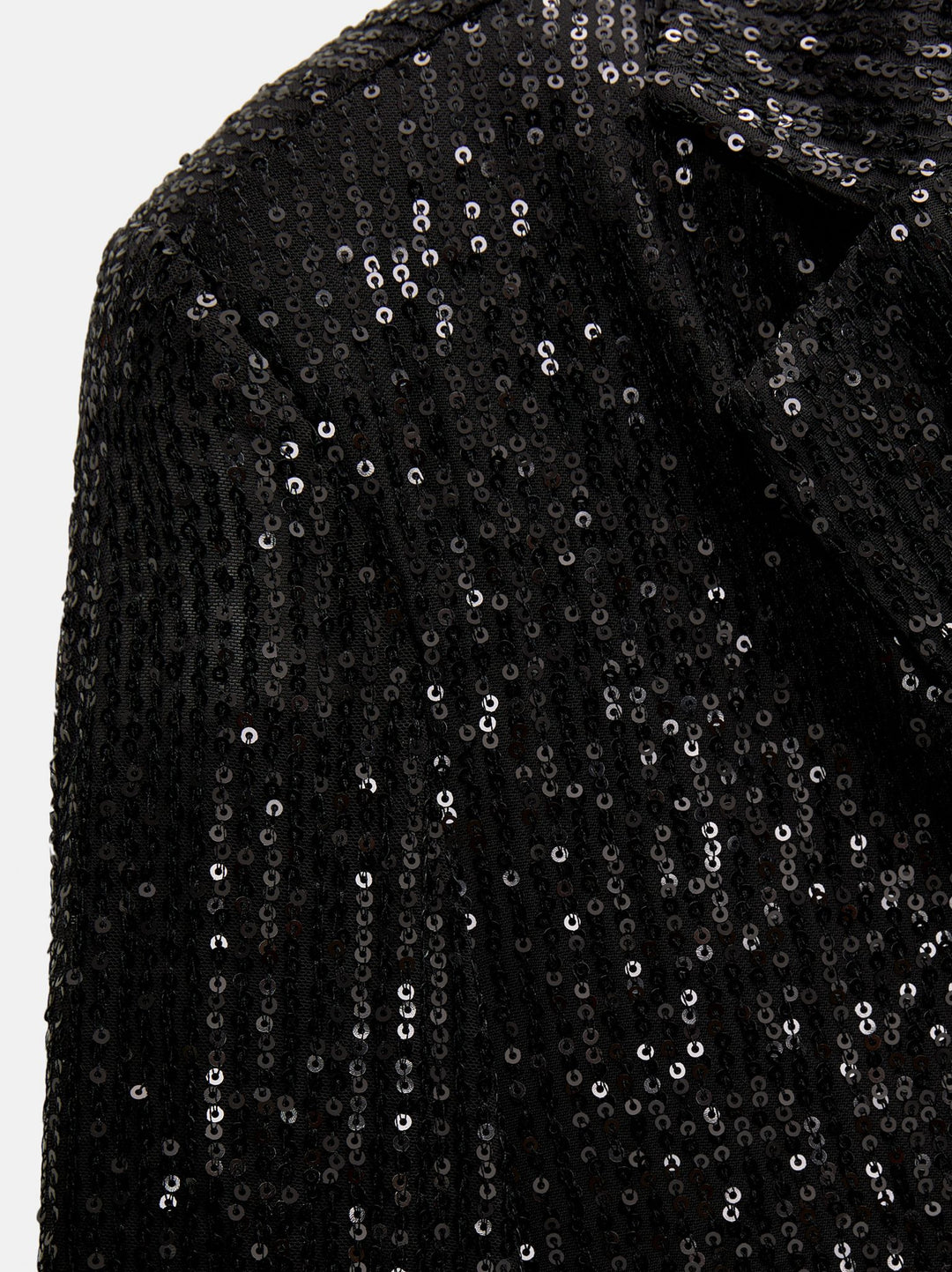 Moudda PULL & BEAR - Blazer Crop Croisée Paillettes Fête En Ligne - Tunisie 4