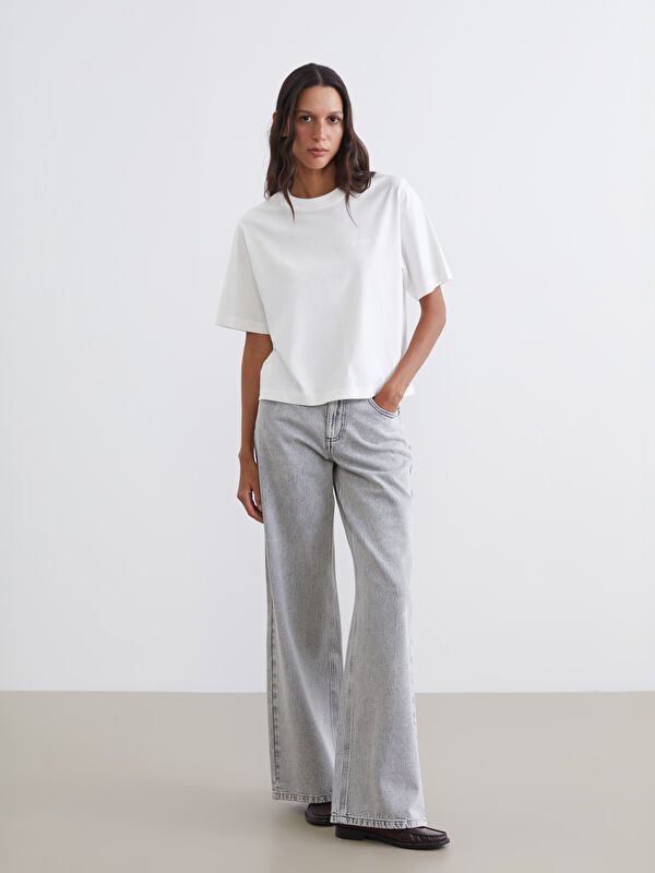 Moudda LC Waikiki - Body basique manches courtes en jersey pour Femme - Tunisie 2