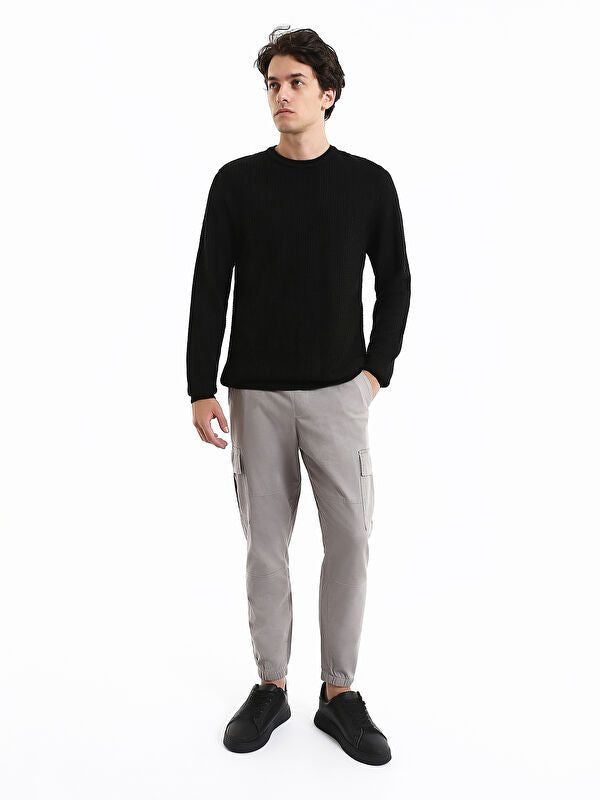 Moudda LC Waikiki - Pantalon cargo en tissu couleur Gris pour hommes - Tunisie 1