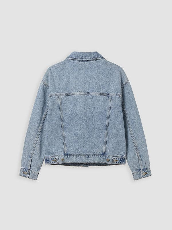 Moudda LC Waikiki - Veste en jean pour Femme couleur Bleu clair - Tunisie 2