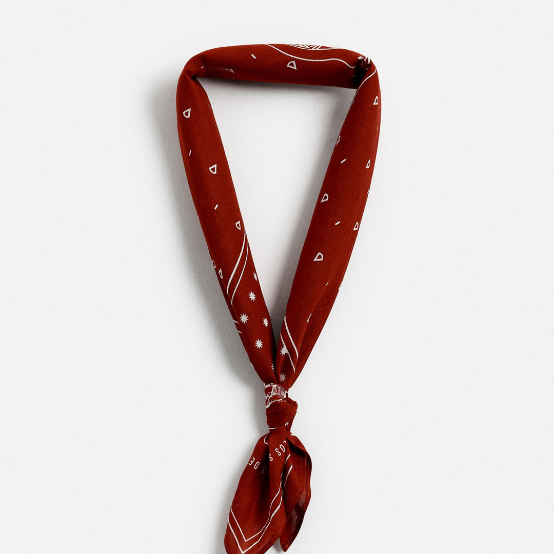 Moudda ZARA - Bandana Coton - Achiote & Mexico - Tunisie 1
