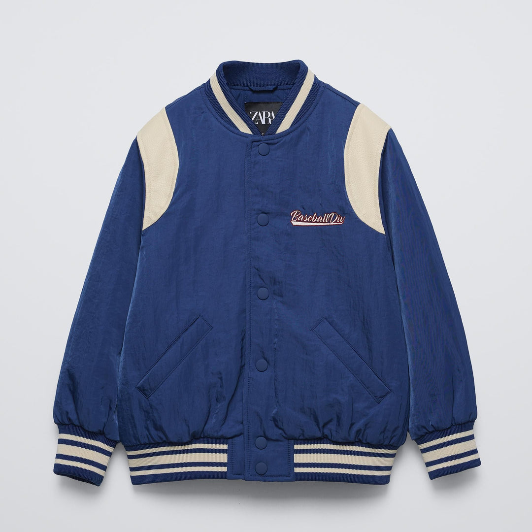 Moudda ZARA - Veste bomber qualité mémoire brodée dos et pièces similicuir - Tunisie 1