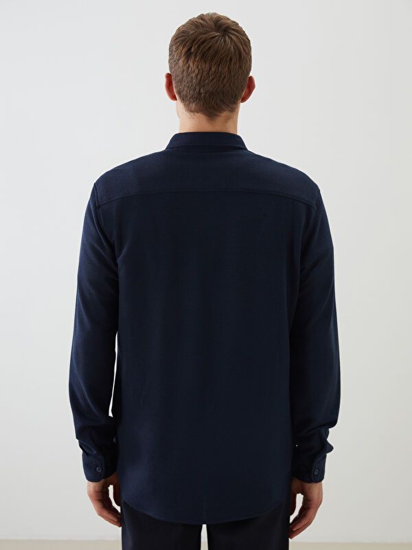 Moudda LC Waikiki - Chemise tissée à manches longues pour Hommes - Tunisie 4