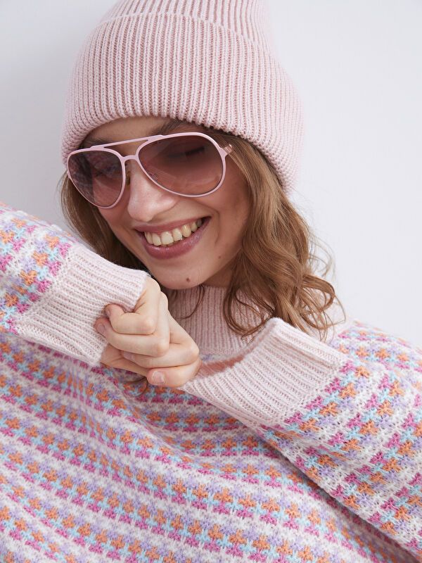 Moudda LC Waikiki - Pull en tricot Femme Rose clair - Tunisie 3