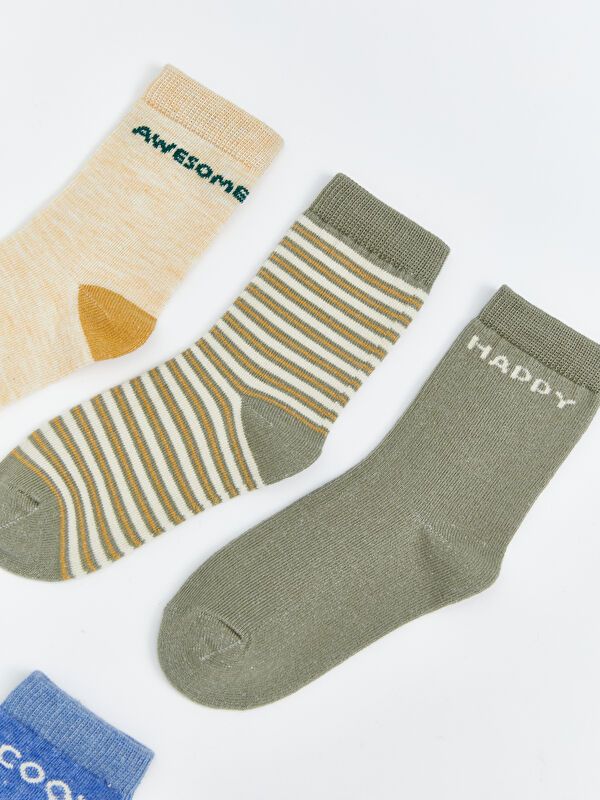 Moudda LC Waikiki - Chaussettes courtes Garçon Vert terne - Tunisie 2