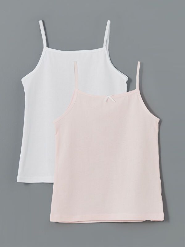 Moudda LC Waikiki - Débardeur en jersey Fille Rose clair - Tunisie 1