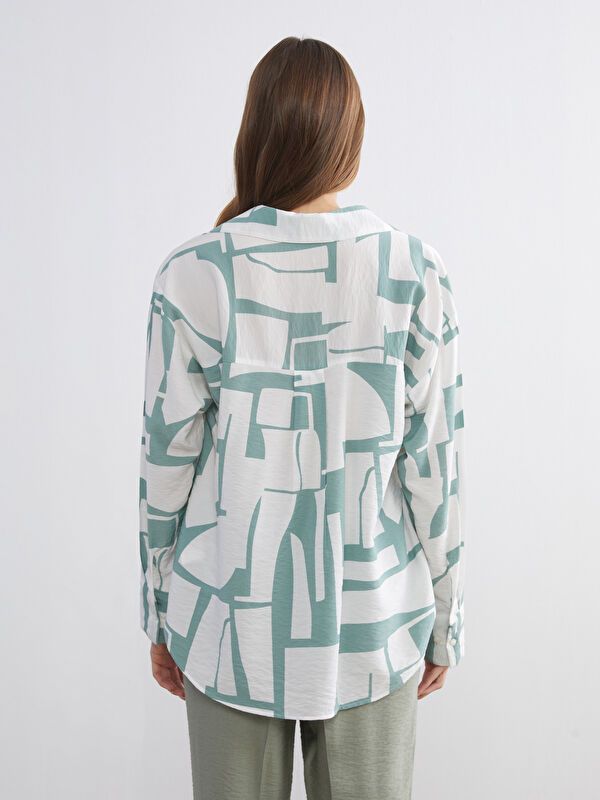 Moudda LC Waikiki - Chemise imprimée manches longues en tissu - Tunisie 4