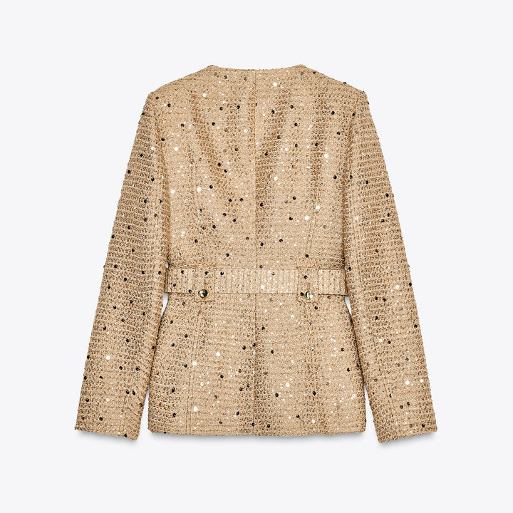 Moudda ZARA - Blazer - Ceinture Large & Boucle Dorée - Tunisie 2