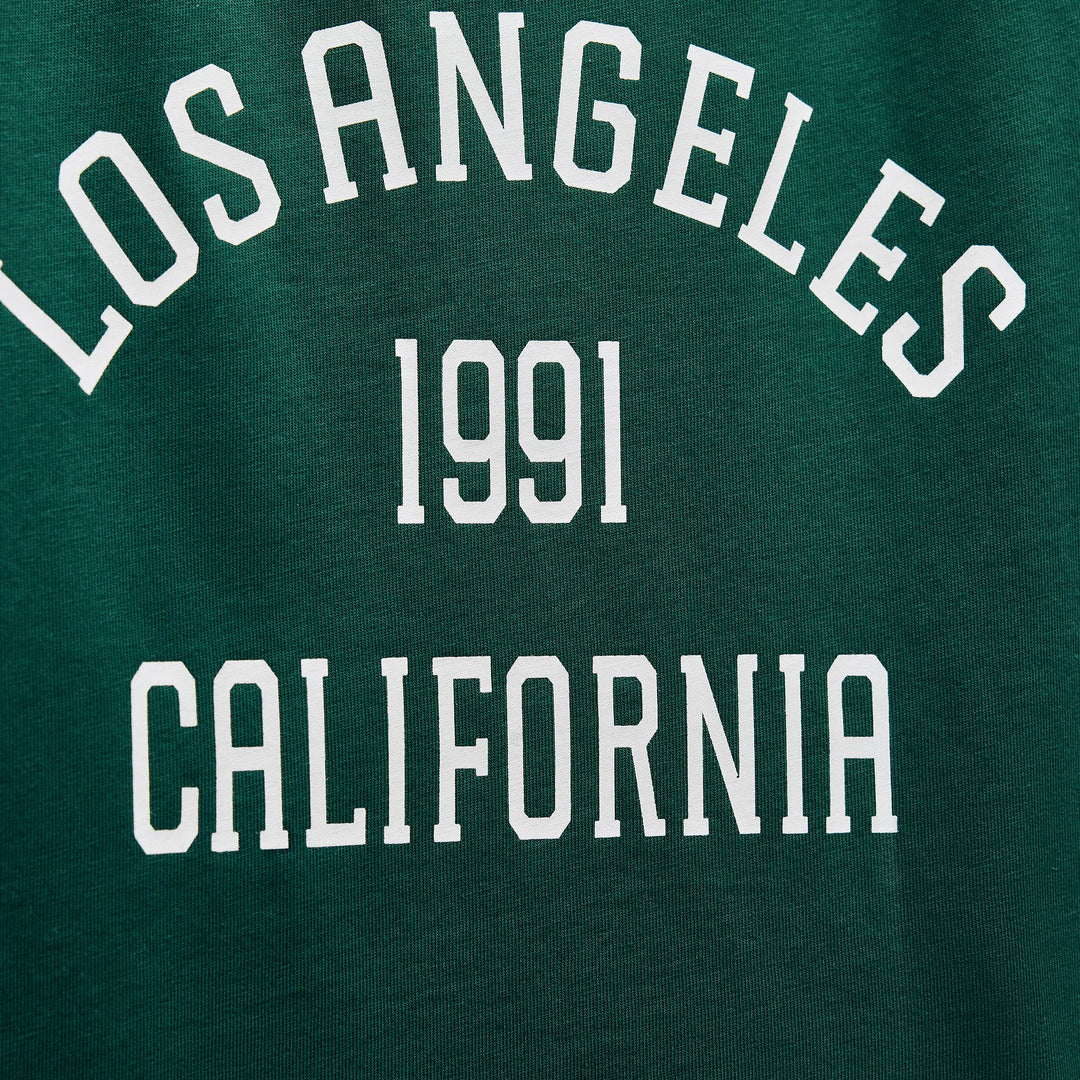 Moudda ZARA - T-shirt Varsity Raglan Vert - Tunisie 4
