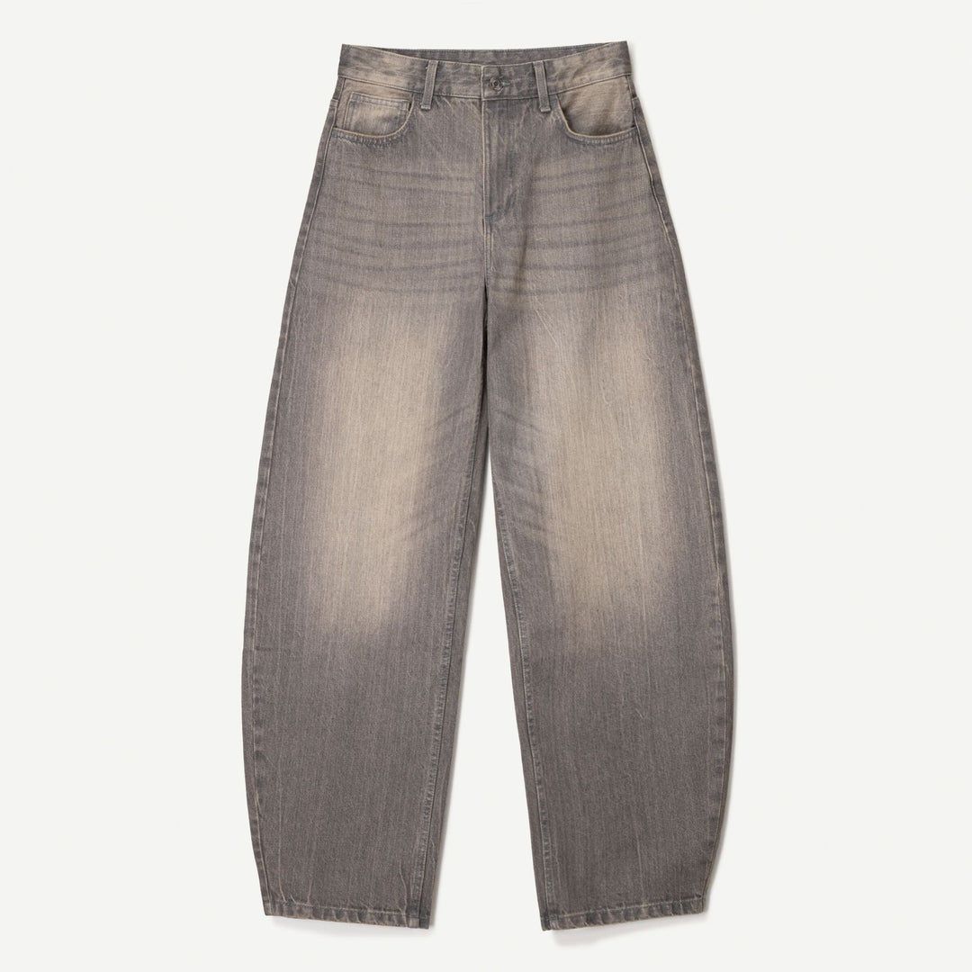 Moudda BERSHKA - Jean Denim - Barrel - Tunisie 1