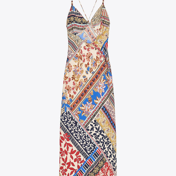 Moudda ZARA - Robe Midi Lingerie - Patchwork & Détails Bois - Tunisie 2