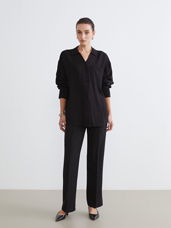 Moudda LC Waikiki - Chemise manches longues en tissu maternité pour Femme - Tunisie 2