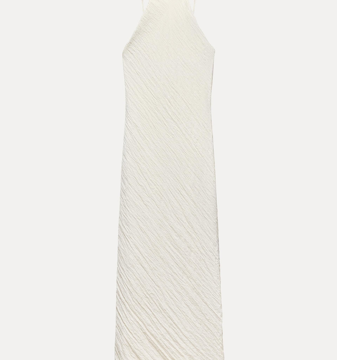 Moudda ZARA - Robe mi-longue en satin froissé, dos nu fantaisie - Tunisie 3