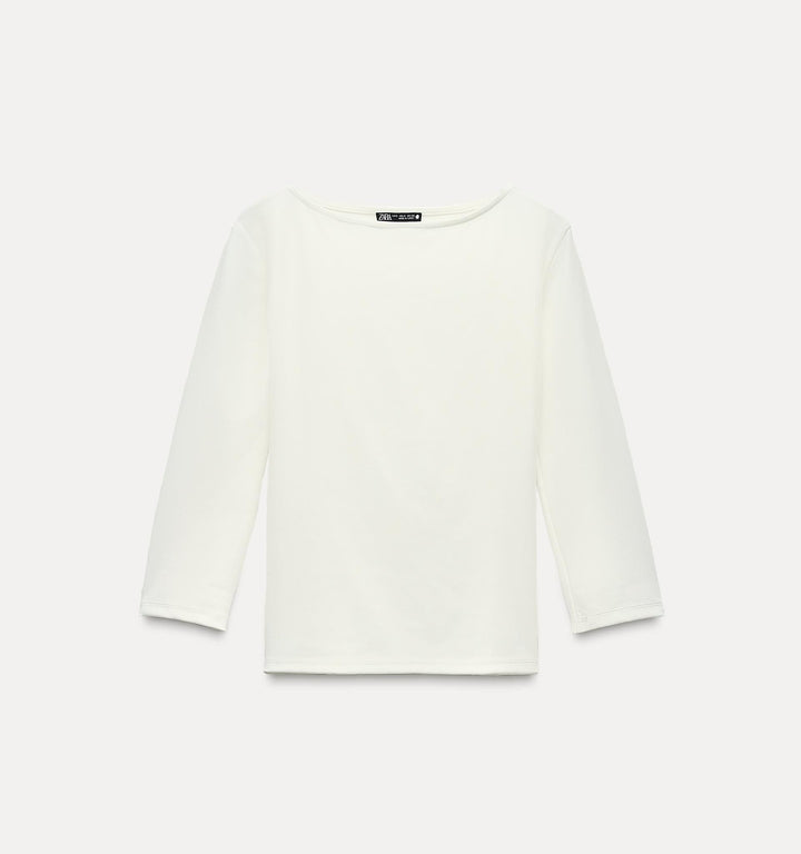 Moudda ZARA - T-shirt en polyamide, col bateau, coupe homme - Tunisie 2