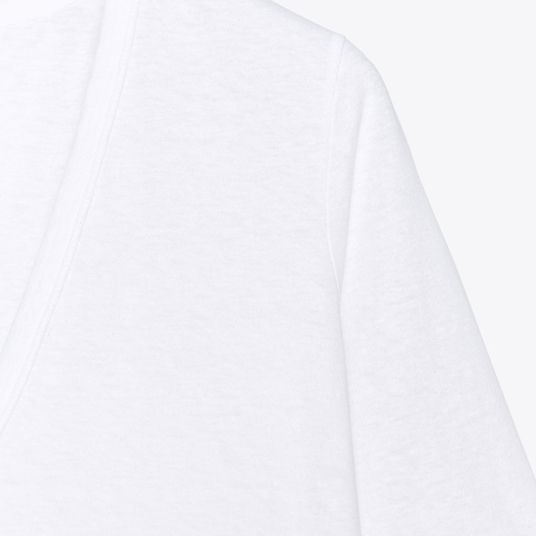 Moudda ZARA - T-Shirt - Coton/Lin, Col Piqué & Manches 3/4 - Tunisie 3