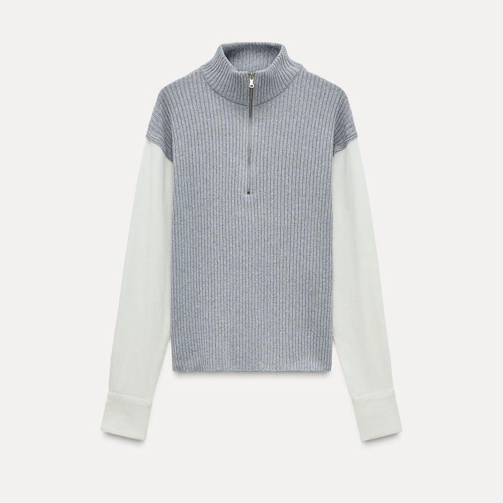 Moudda ZARA - T-Shirt - Gilet Tricot & Fermeture Éclair - Tunisie 1