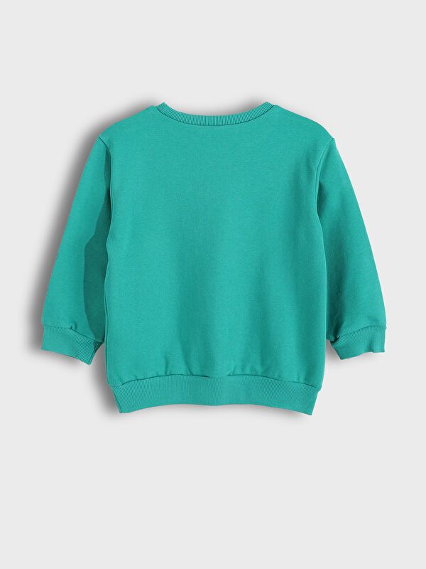 Moudda LC Waikiki - Sweatshirt en jersey Garçon Vert - Tunisie 2