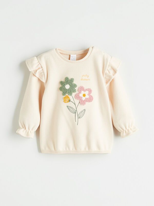 Moudda LC Waikiki - Ensemble en jersey Fille Beige clair - Tunisie 2