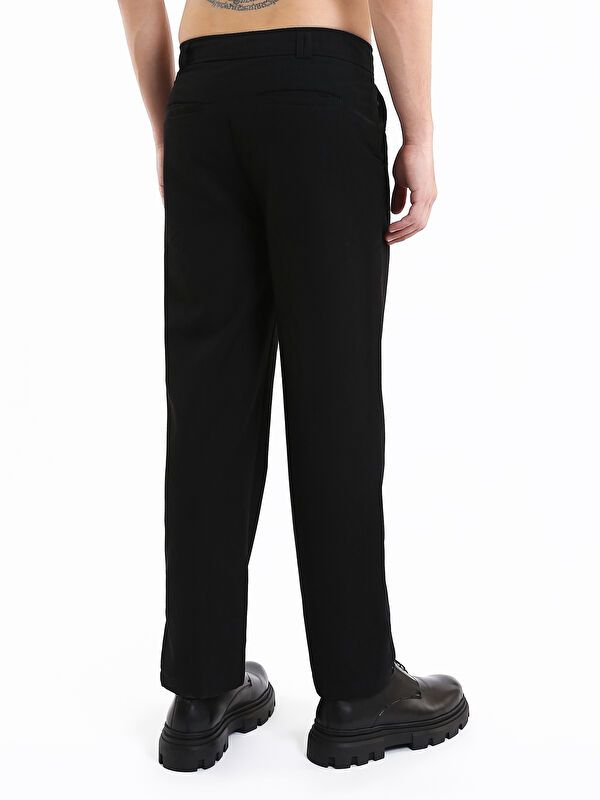 Moudda LC Waikiki - Pantalon tissé moyen Homme Noir - Tunisie 5