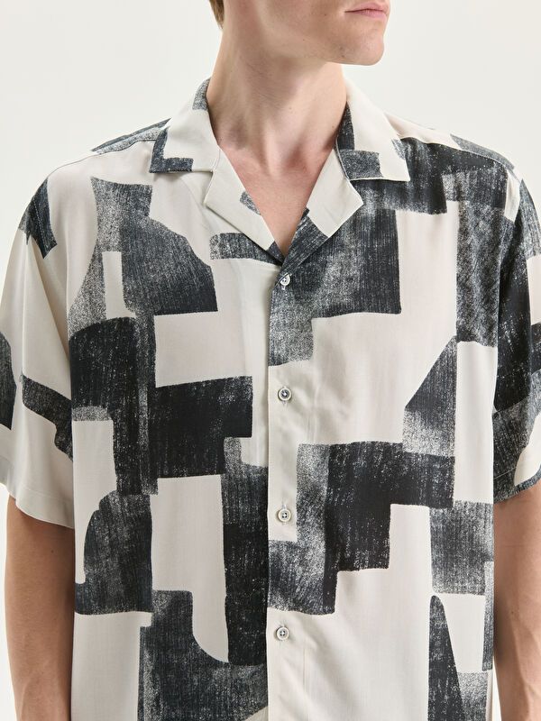 Moudda LC Waikiki - Chemise imprimée manches courtes en tissu tissé pour Homme - Tunisie 4