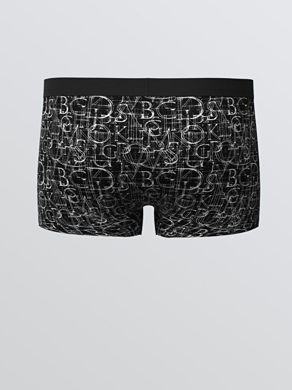 Moudda LC Waikiki - Boxer Homme Imprimé en noir - Tunisie 5