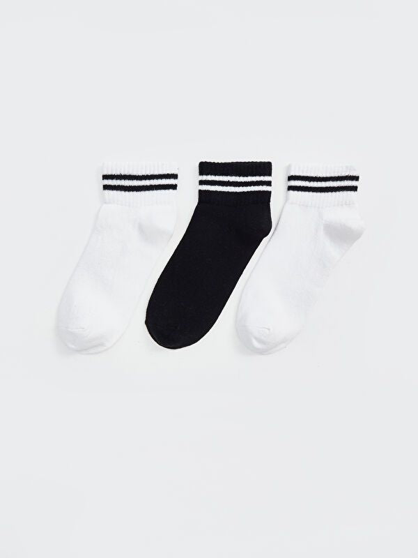 Moudda LC Waikiki - Chaussettes pour sneakers Femme Blanc optique - Tunisie 1