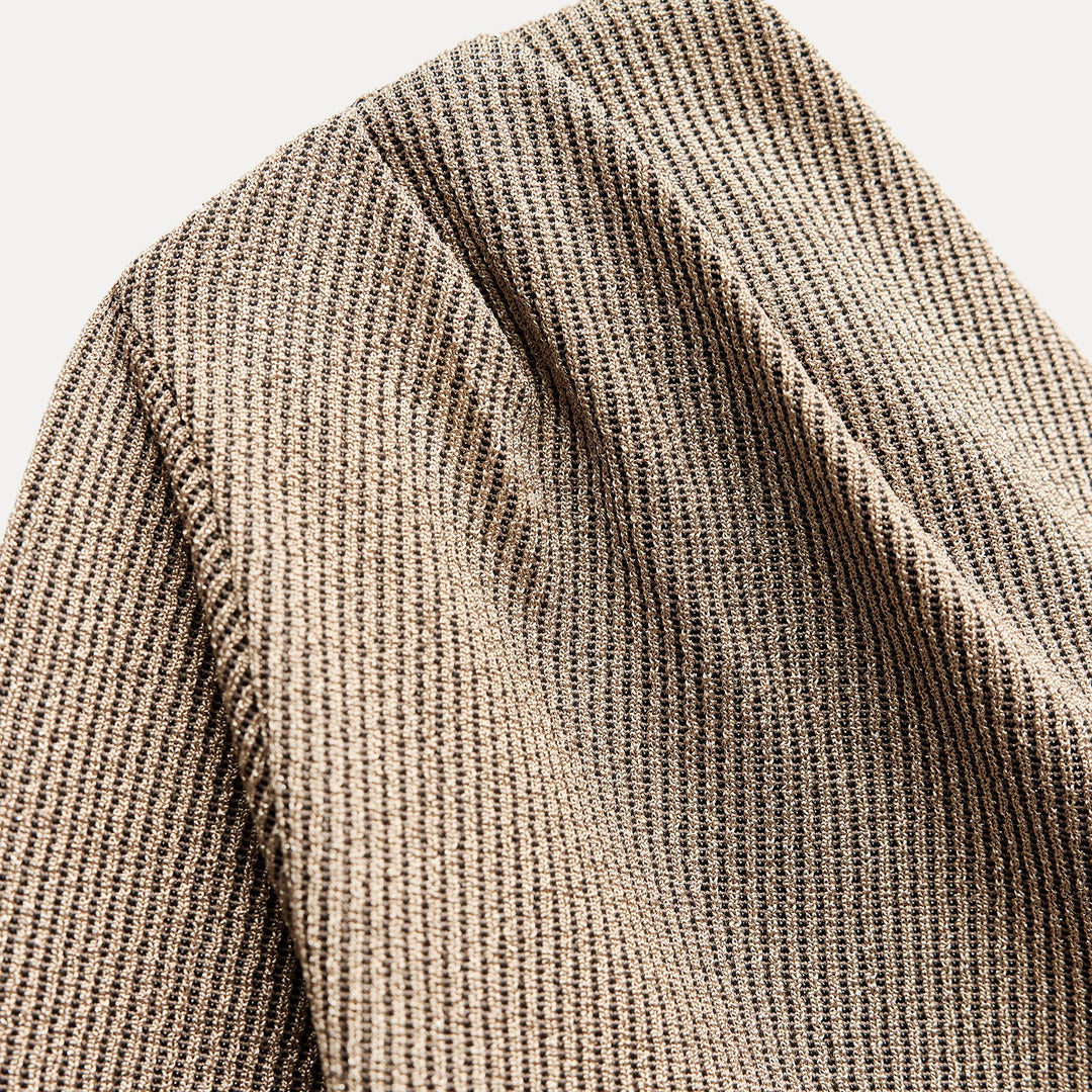 Moudda ZARA - Top Côtelé Lurex Asymétrique - Tunisie 3