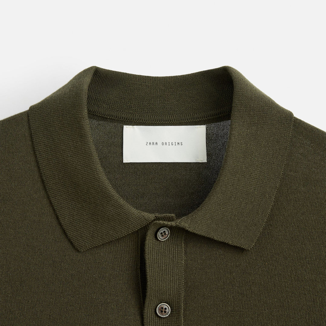 Moudda ZARA - Pull Polo - Laine/Coton Fin Origins - Tunisie 3