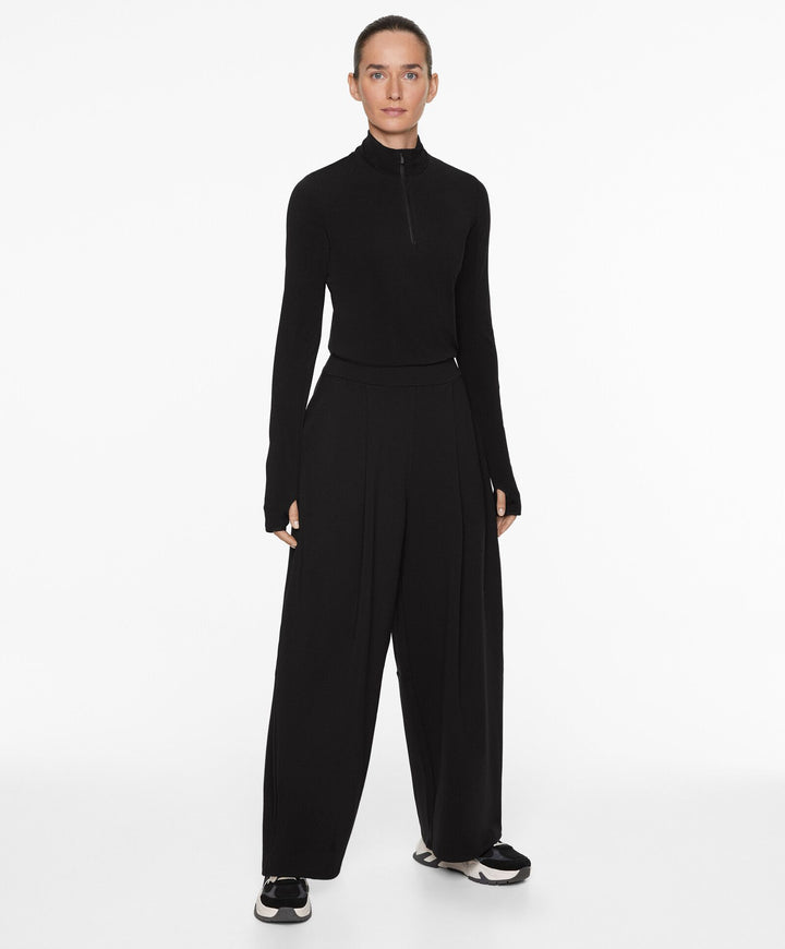 Moudda Oysho - Pantalon Long Large Chaud - Taille Haute & Cheville - Tunisie 2