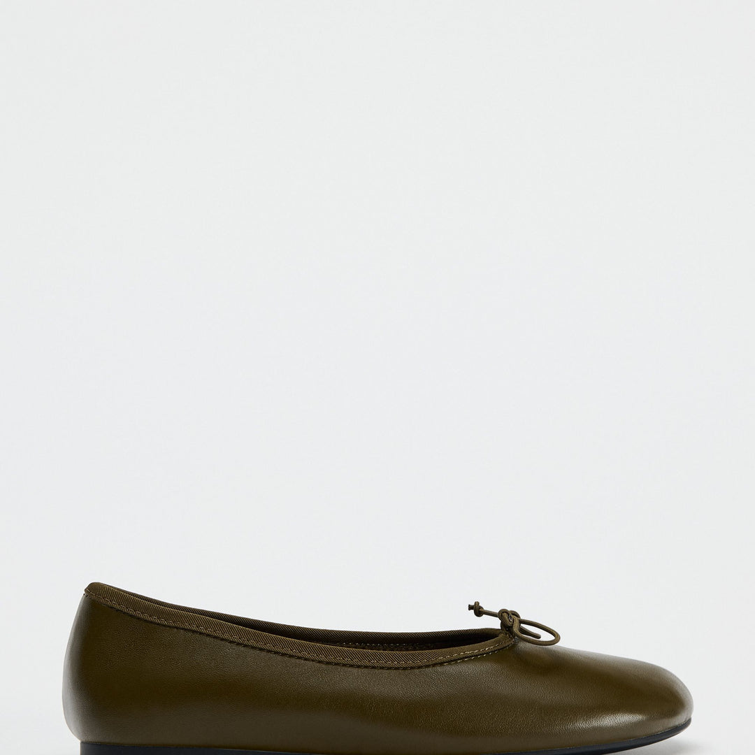 Moudda ZARA - Ballerines cuir nœud - Tunisie 2