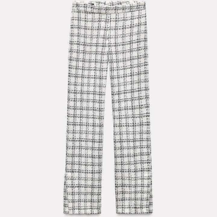Moudda ZARA - Set pantalon structuré carreaux - Tunisie 1